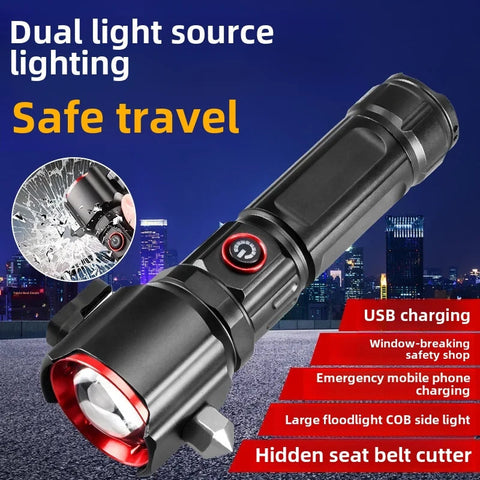 Multifunctional Tourchlight 8 in one