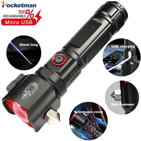 Multifunctional Tourchlight 8 in one