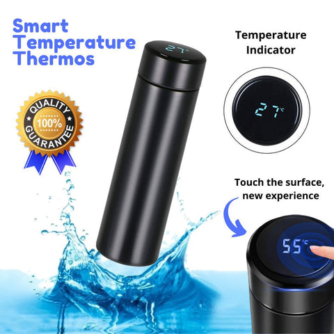 Digital Smart Thermos LED Water Bottel