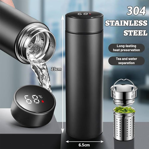 Digital Smart Thermos LED Water Bottel