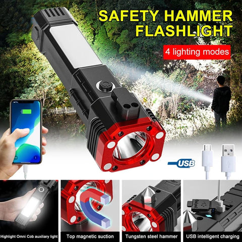 Multifunctional Tourchlight 8 in one