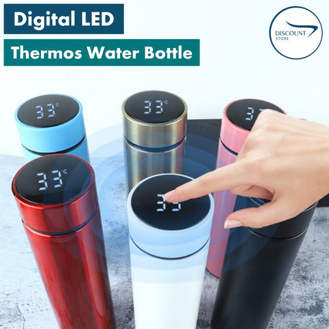 Digital Smart Thermos LED Water Bottel